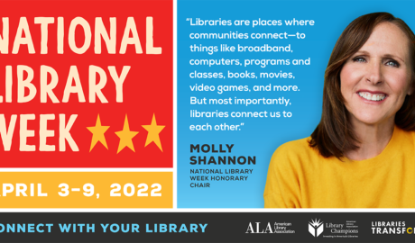 Fun In Michigan National Library Week 2022- Molly Shannon, honorary chair of National Library Week
