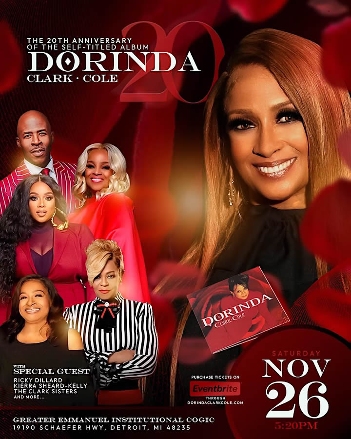 Dorinda Clark Cole 20th Anniversary Concert