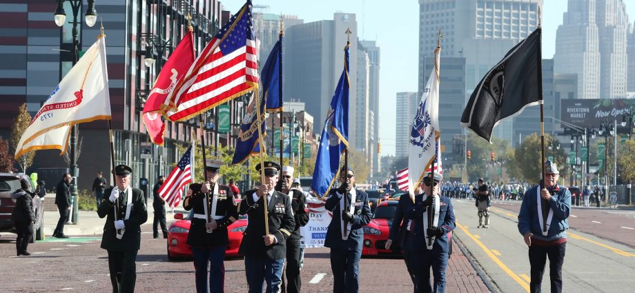 The Detroit Veterans Day Parade 2023