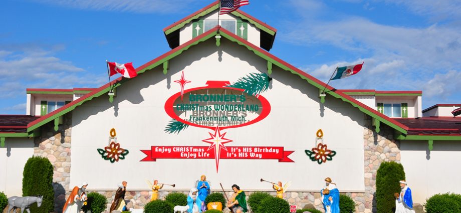 Bronners Christmas Wonderland in Frankenmuth is open 361 days a year — the worlds largest Christmas store FunInMichigan
