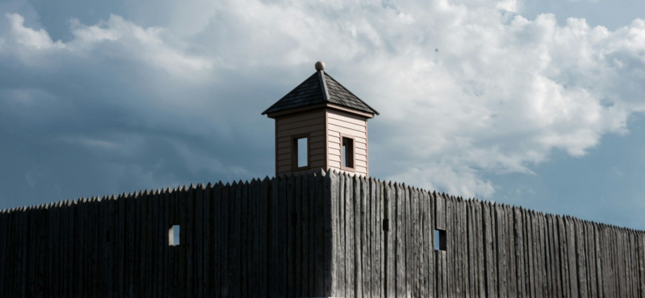 Fort Mackinac sits high on the bluff above downtown and offers some of the best views on Mackinac Island
